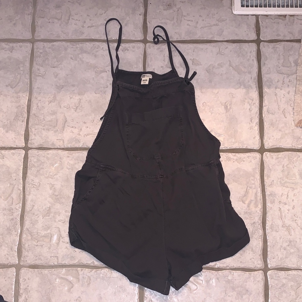 Billabong Women’s Black Cotten Overalls